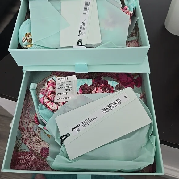 SKIMS X Roberto Cavalli DIPPED TIE BIKINI BOTTOM TRIANGLE BIKINI TOP SIZE MED - Picture 7 of 9